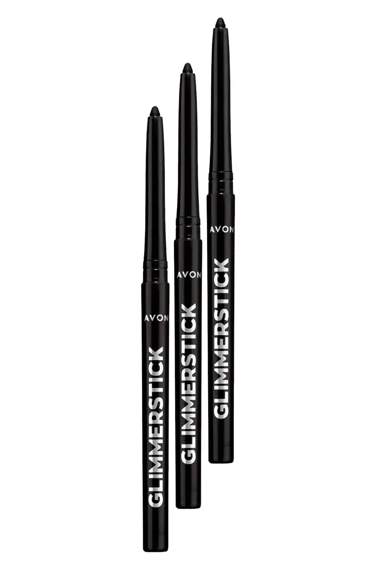 Avon Glimmersticks ve Avon True Super Definition Siyah Eyeliner Karşılaştırması