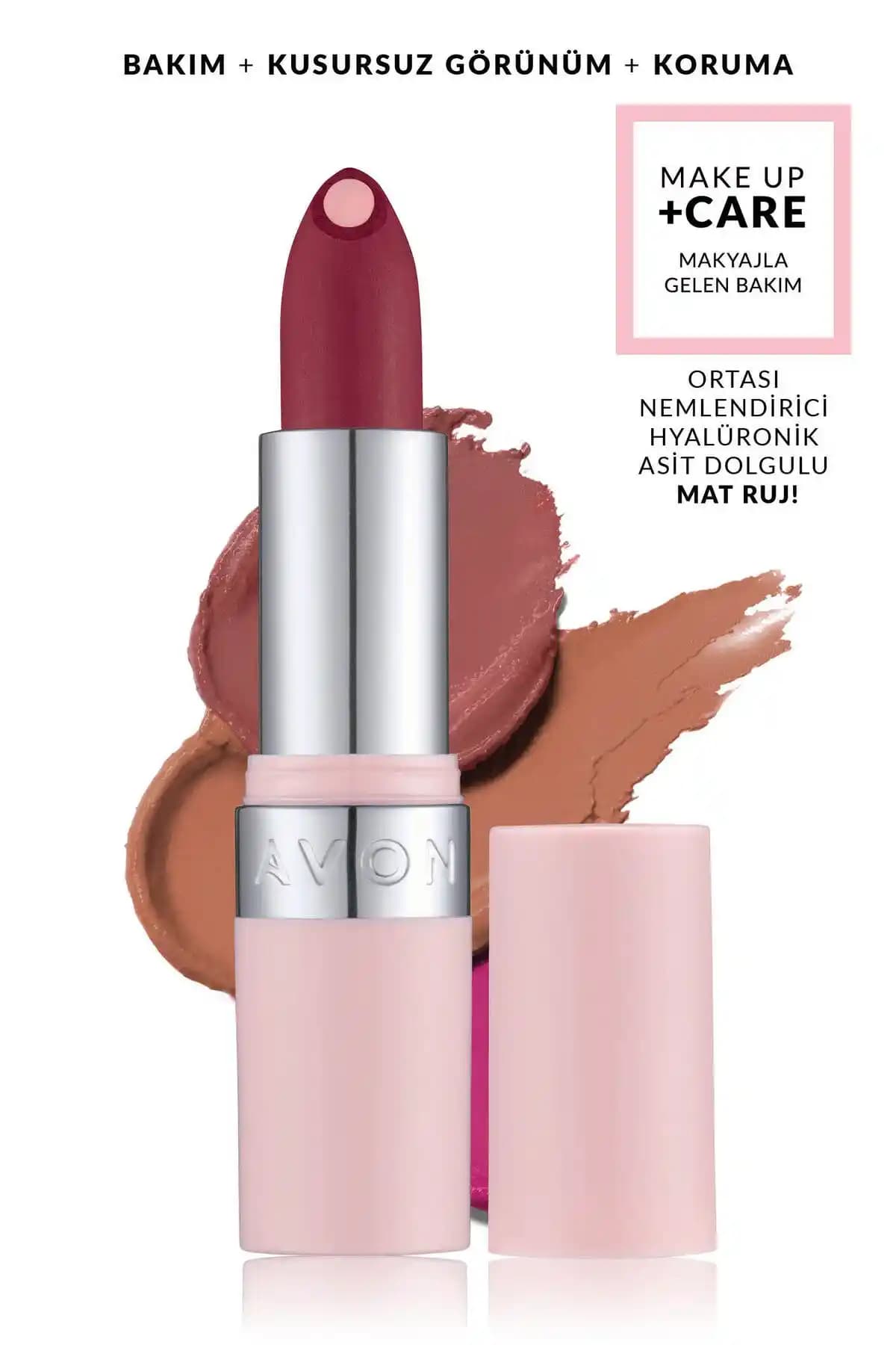 Avon Hydramatic Mat Ruj Rosy: Doğal ve Kalıcı Mat Dudaklar İçin Güvenilir Seçenek