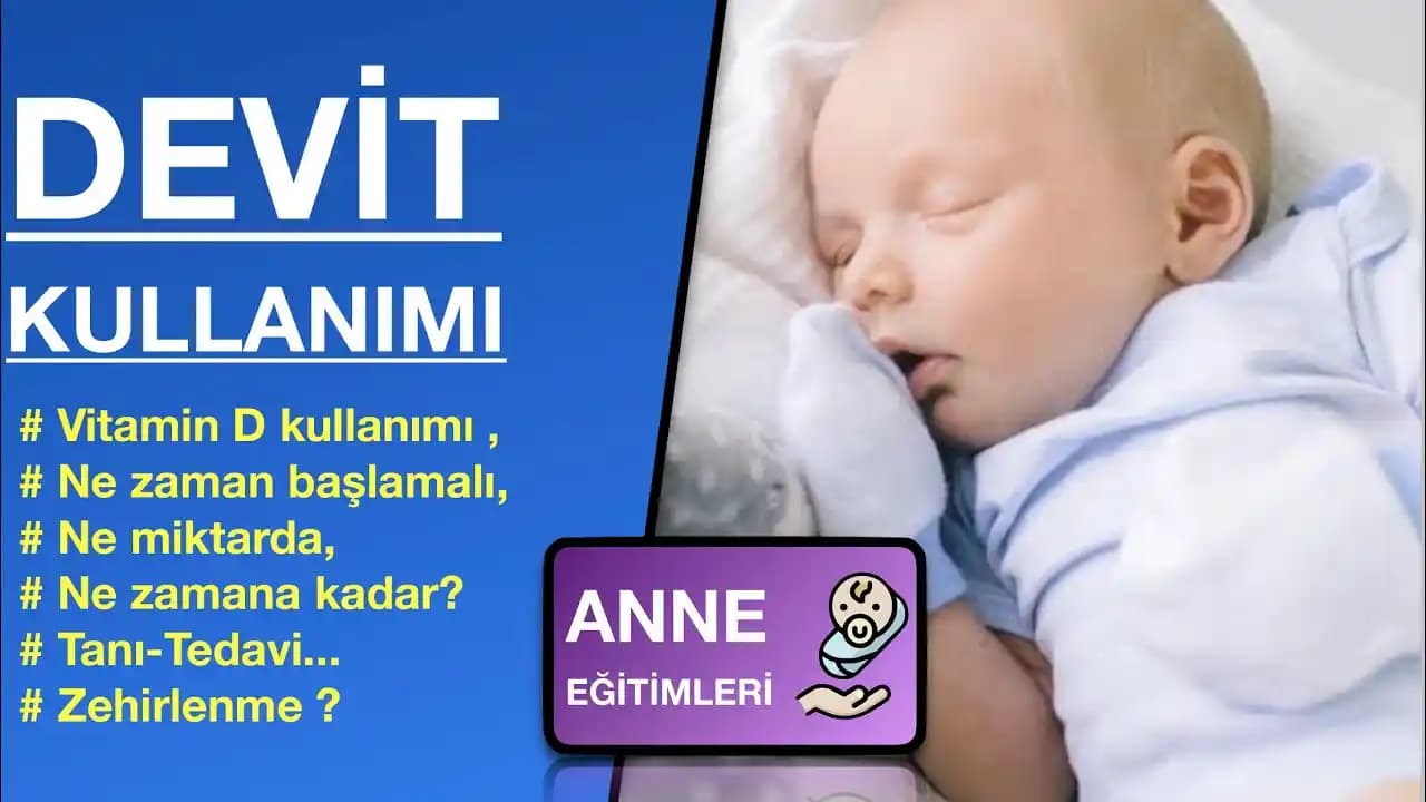 Bebeklerde D Vitamini Kullanımı Ne Zaman Başlamalı ve Ne Kadar Süreyle Kullanılmalı