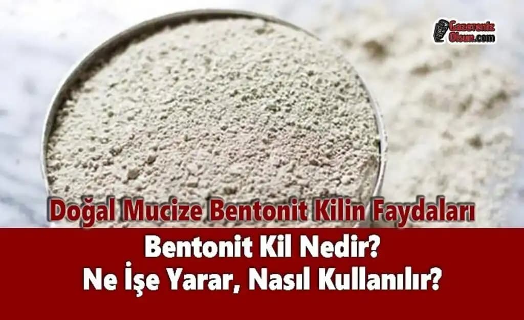 Bentonit Kili Nedir Faydaları ve Kullanım Alanları Kozmetik ve Sağlık İçin
