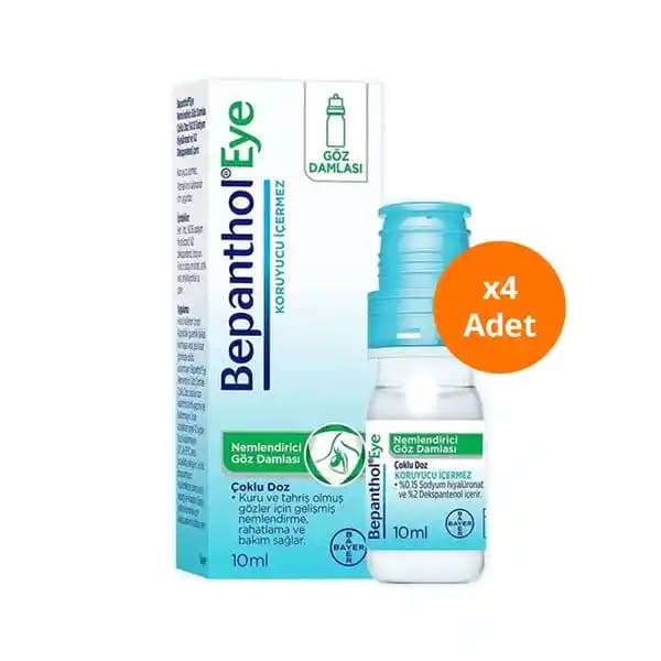 Bepanthol Eye Göz Damlası: Kuru ve Tahriş Olmuş Gözler İçin Güvenilir Nemlendirici Çözüm