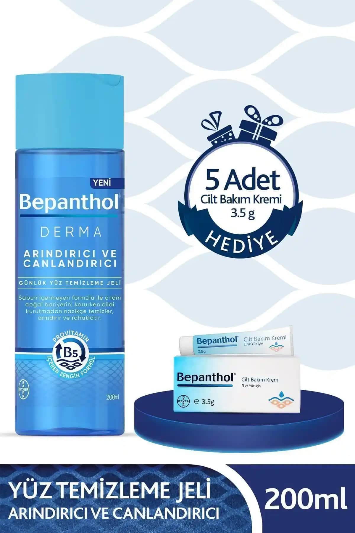Bepanthol Yüz Yıkama Jeli: Hassas ve Nem Dengeleyici Temizlik Çözümü