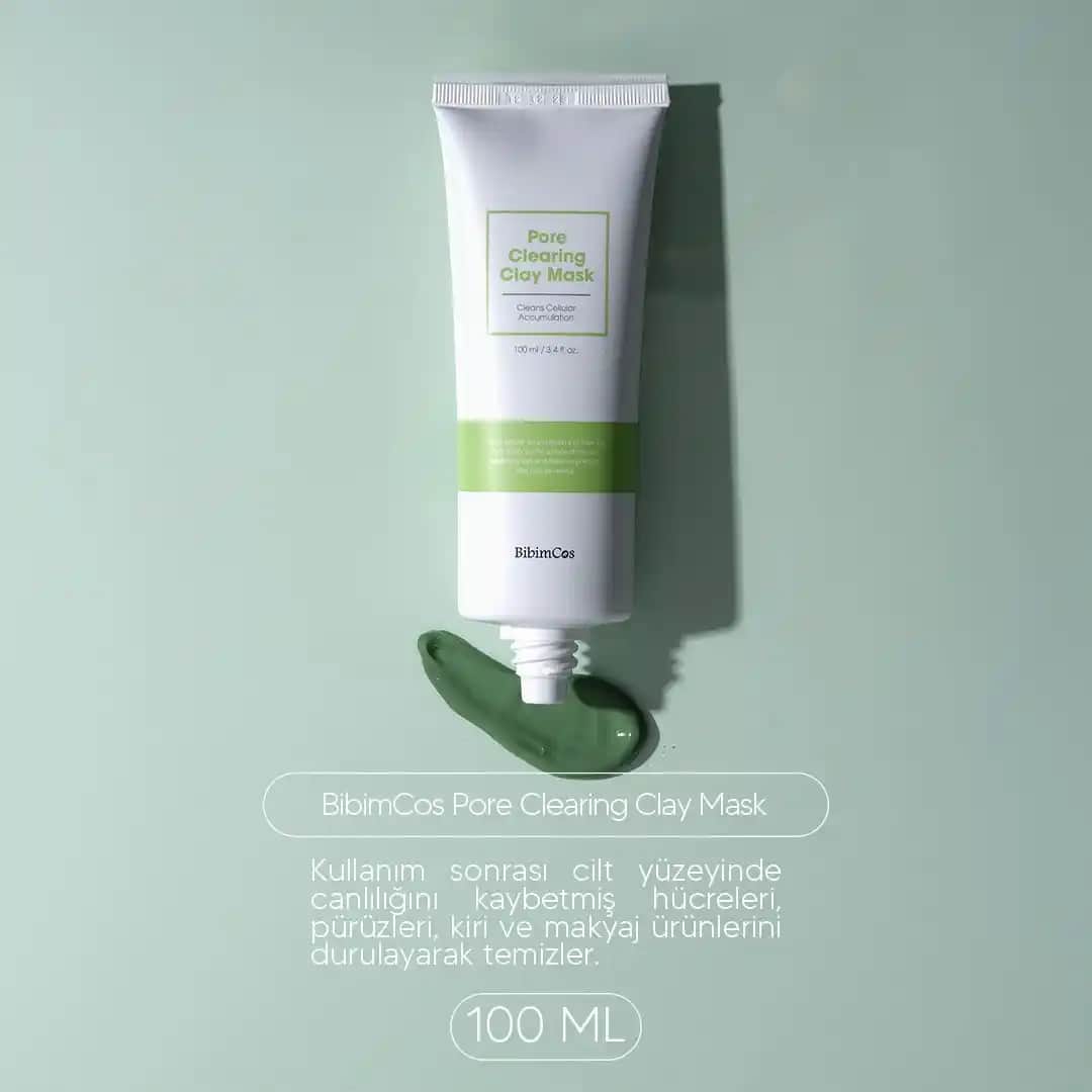 Bibimcos Kil Maskesi ile Gözenekleri Temizleme ve Cilt Canlandırma Yöntemleri