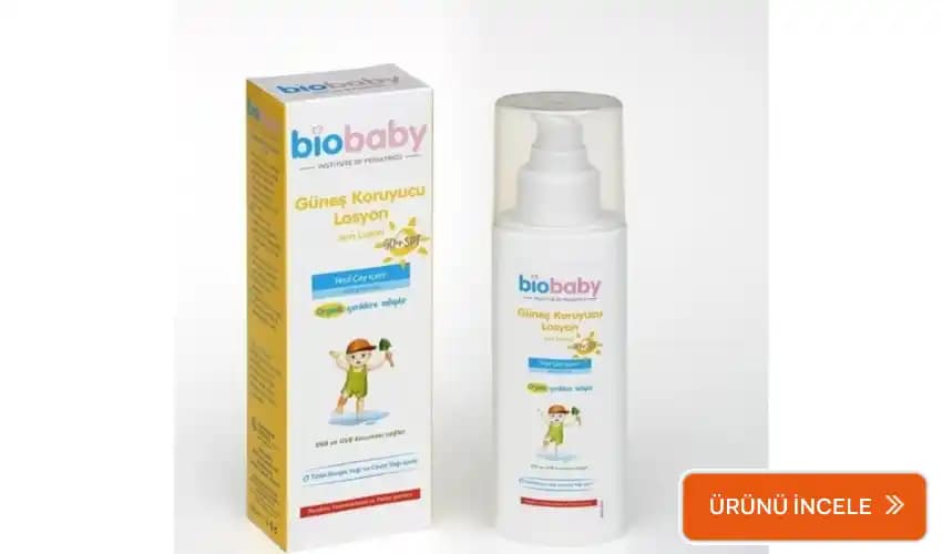Biobaby Güneş Kremi Bebekler İçin Güvenilir ve Doğal Güneş Koruyucu Ürün