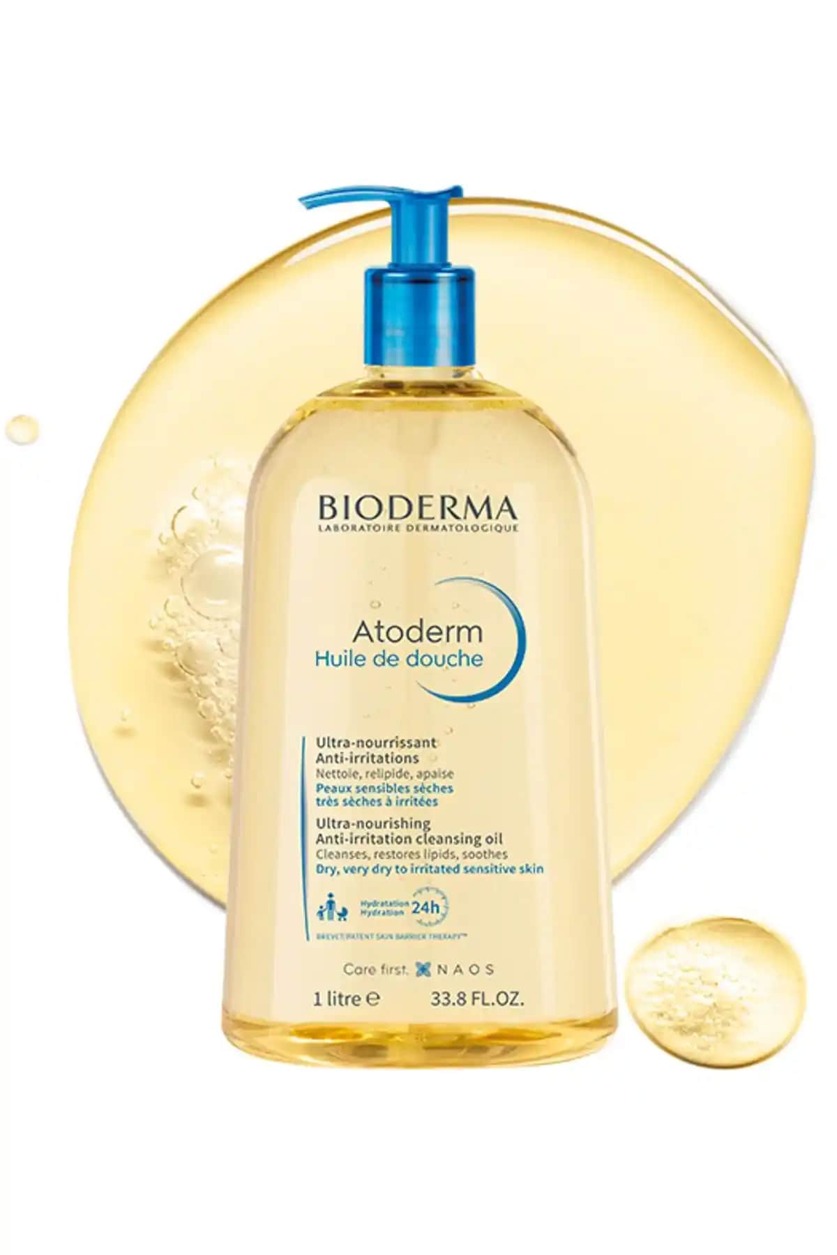 Bioderma Atoderm Shower Oil: Kuru ve Hassas Ciltler İçin Temizlik ve Nemlendirme Çözümü