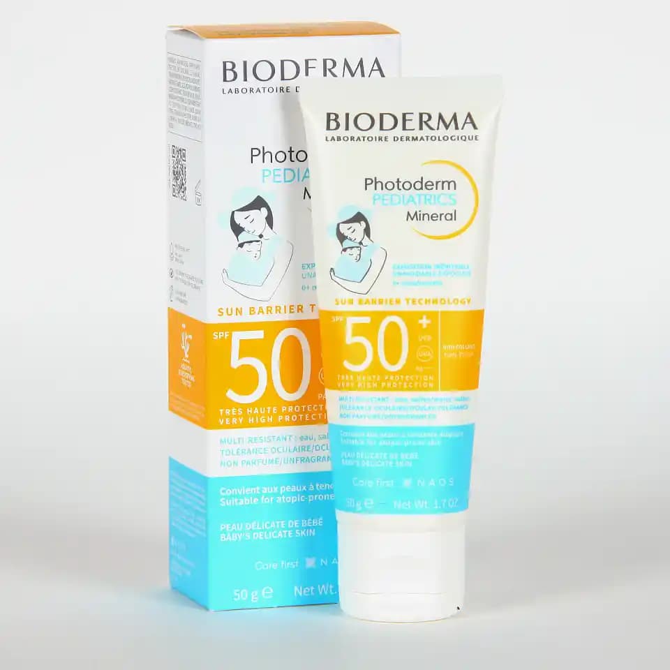 Bioderma Pediatrik Mineral Güneş Koruyucu SPF50+ Bebeklerin Hassas Ciltleri İçin Güvenilir Koruma
