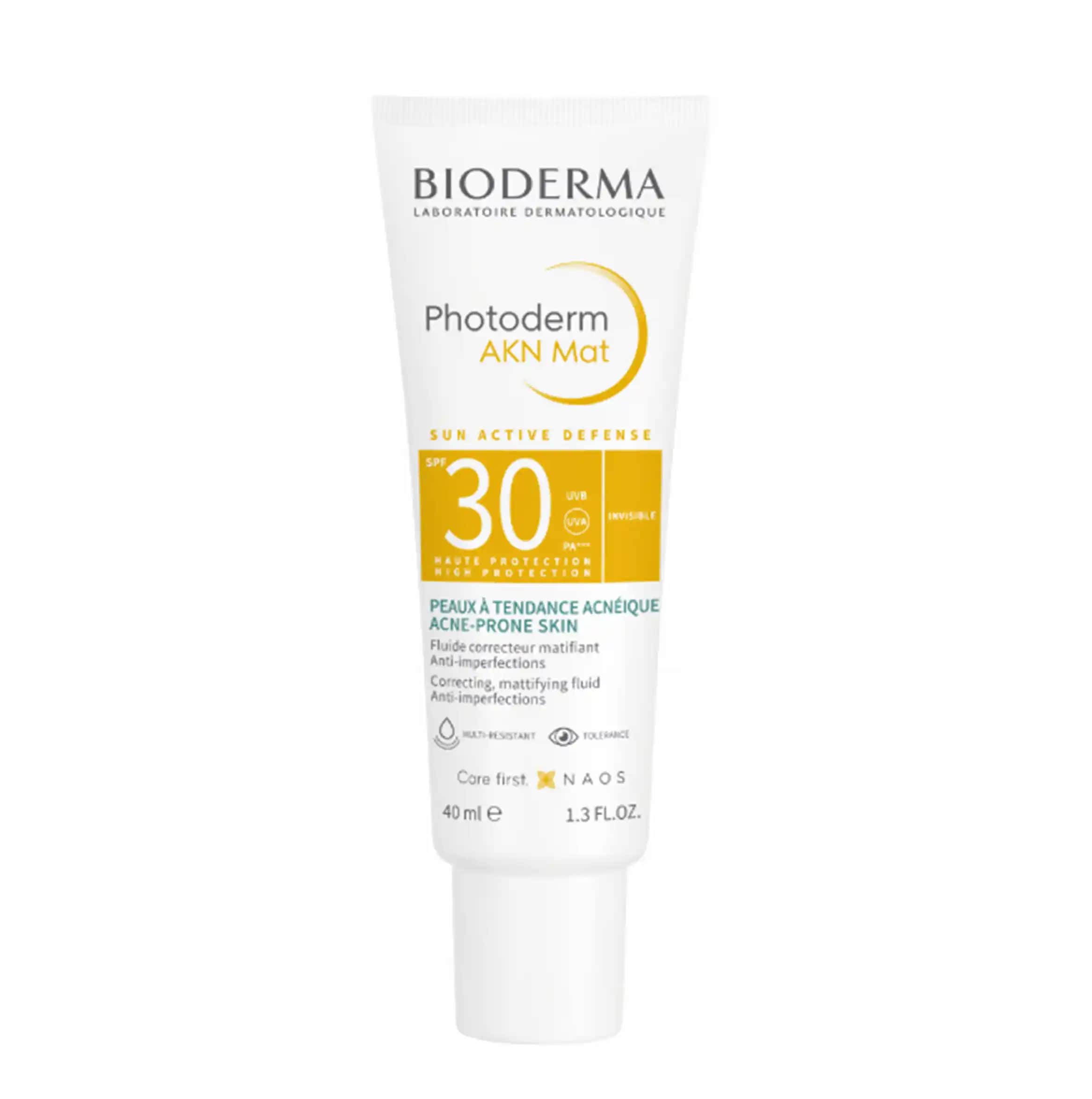 Bioderma Photoderm AKN Mat SPF 30: Yağlı ve Akneye Eğilimli Ciltler İçin Güvenilir Güneş Koruyucu