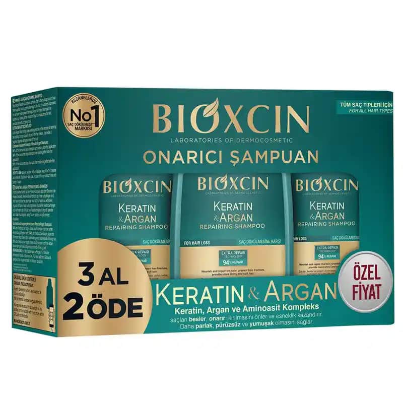 Bioxcin Keratin Argan Şampuanı: Saçlarınız İçin Güçlendirici ve Onarıcı Bakım Ürünü