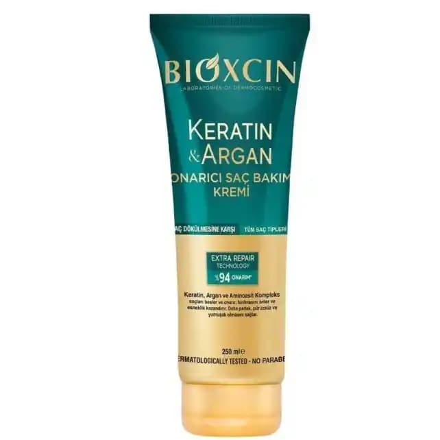 Bioxcin Keratin ve Argan Saç Kremi: Saç Güçlendirme ve Onarım İçin Doğal Çözüm