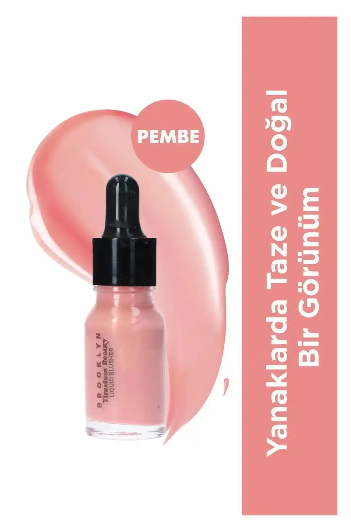 Brooklyn Likit Allık Pembe: Doğal ve Parlak Görünüm İçin Uygun Makyaj Ürünü