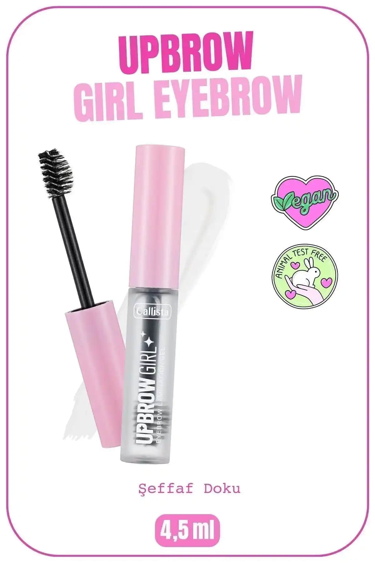 Callista Upbrow Girl Eyebrow Lamination Jel: Doğal ve Kalıcı Kaş Şekillendirme Çözümü