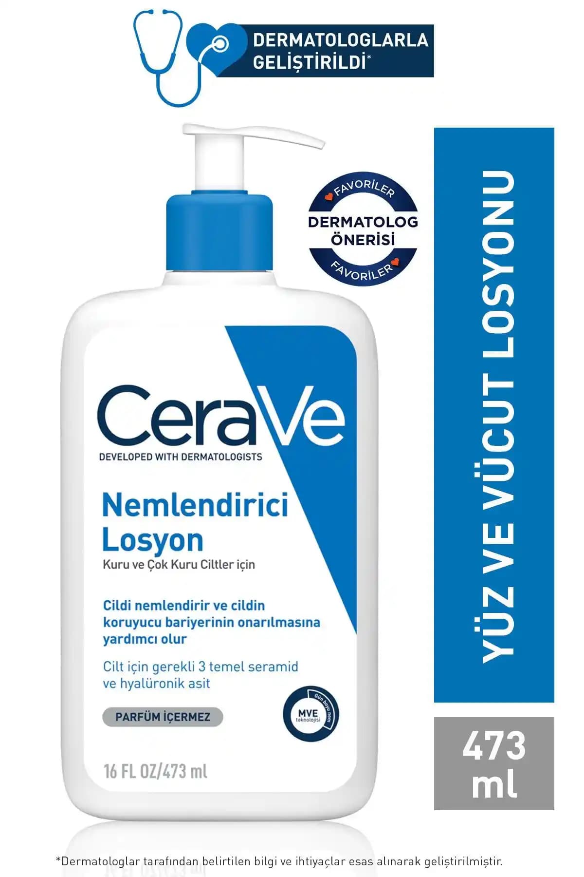 CeraVe Nemlendirici 473 ml: Uzun Süreli ve Ekonomik Cilt Bakım Ürünü