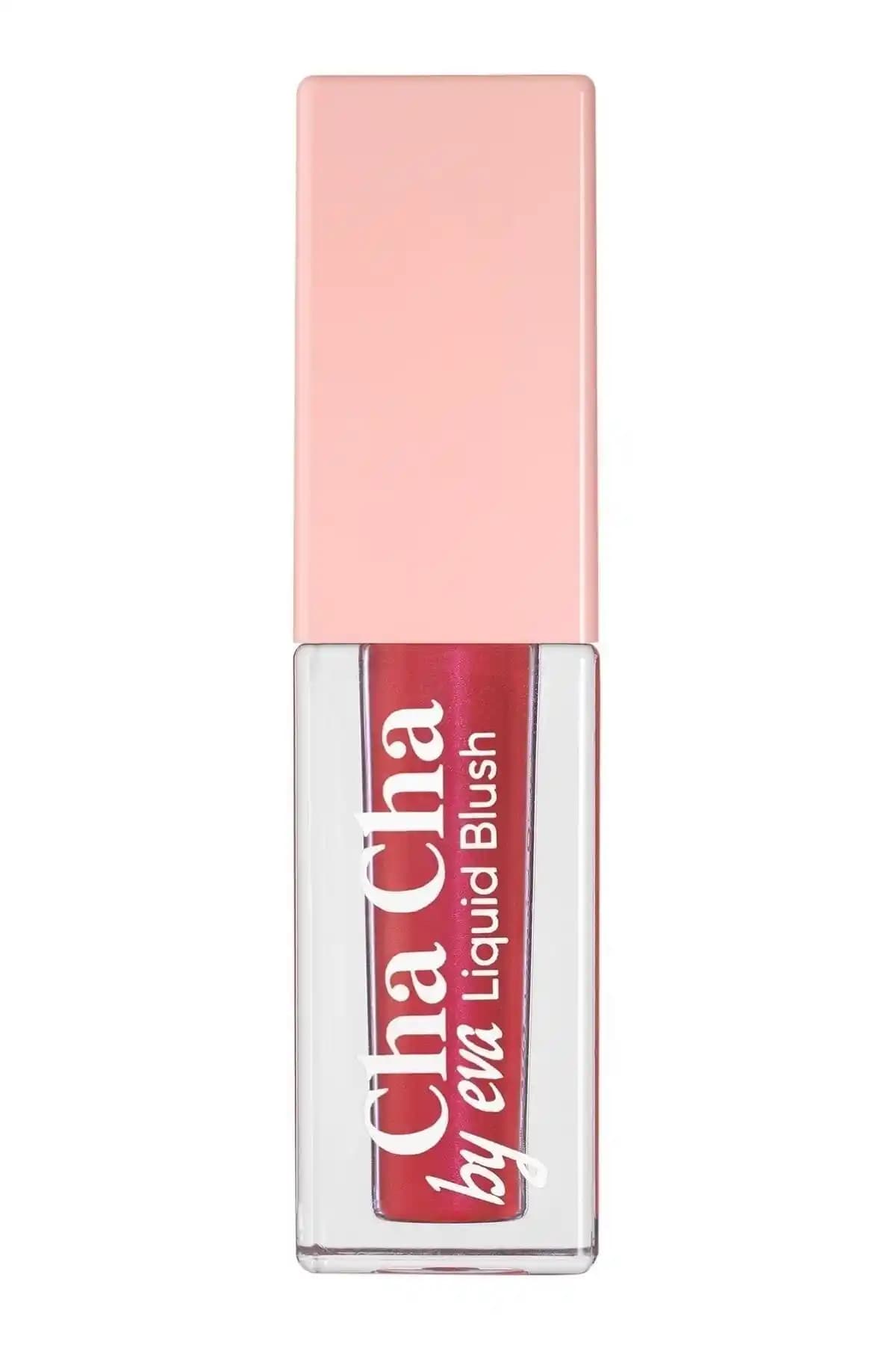 Cha Cha Eva Liquid Blush Kırmızı Allık ile Doğal ve Çarpıcı Bir Görünüm Yaratın