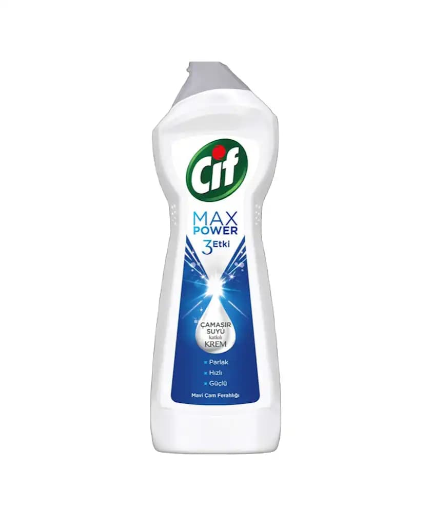 Cif Max Power 3 Etki: Güçlü Temizlik ve Hijyen Sağlayan Çok Amaçlı Krem Temizleyici