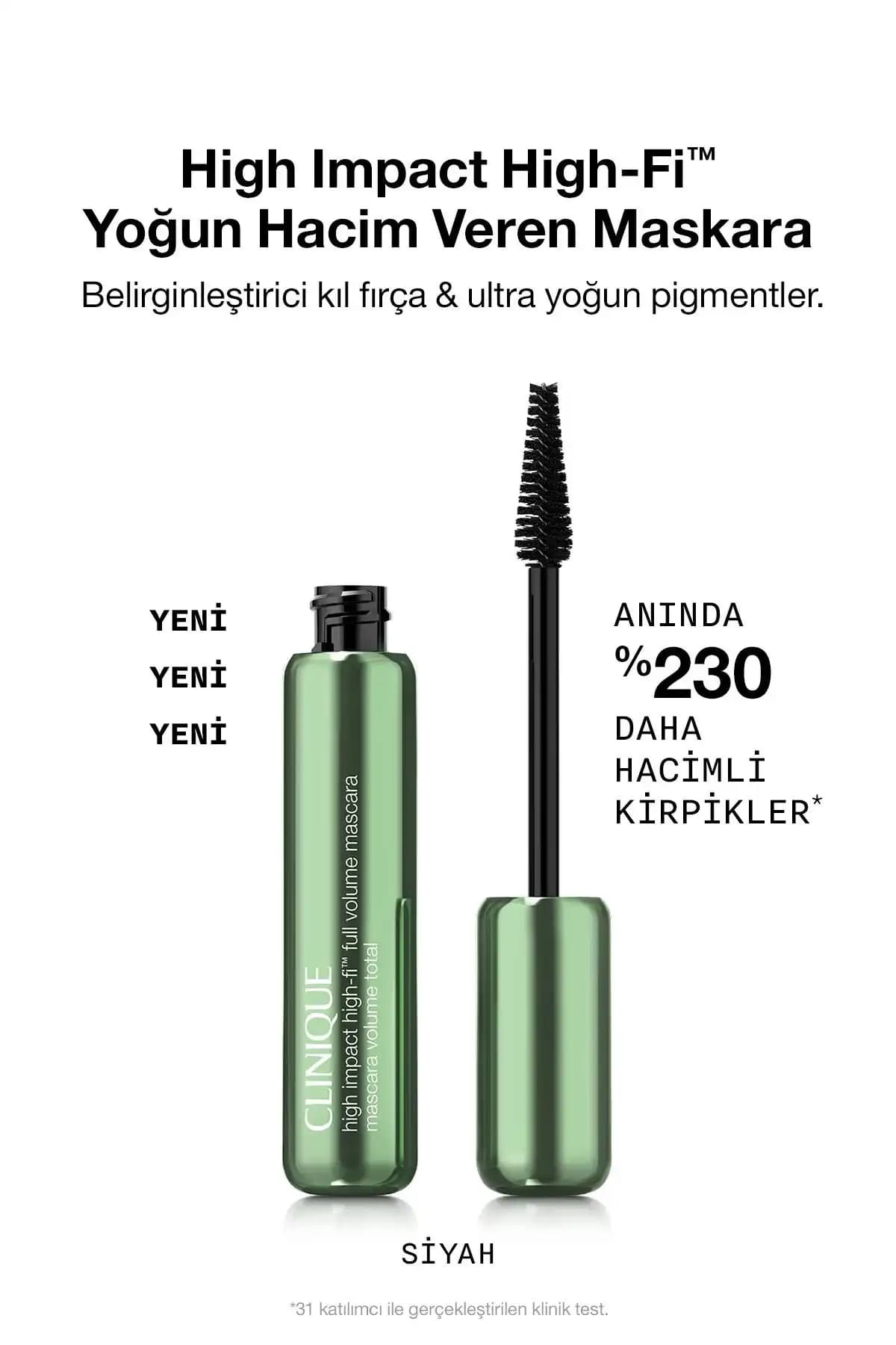 Clinique High Impact™ High-Fi™ Yoğun Hacim Veren Maskara İncelemesi ve Kullanıcı Yorumları