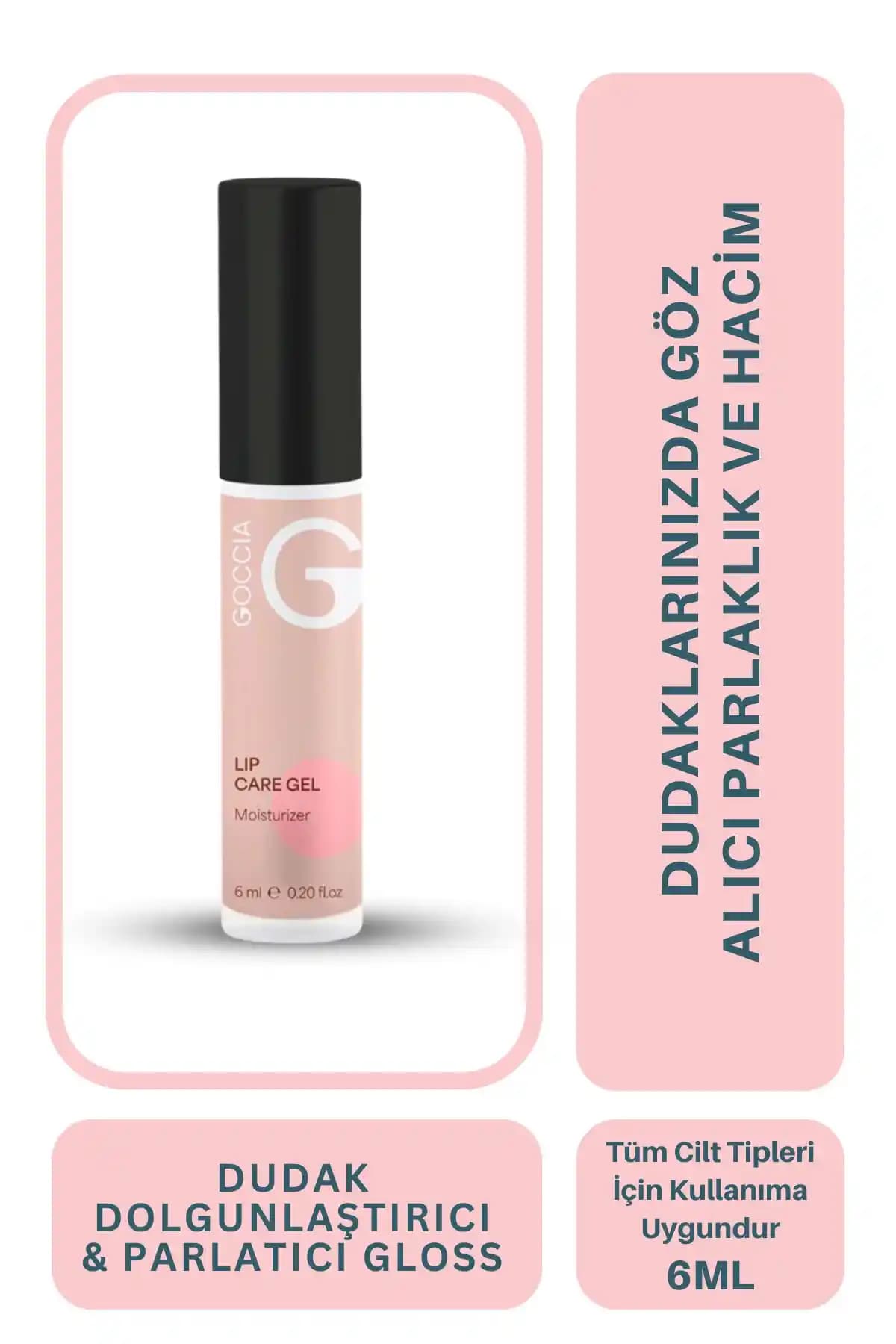 CNR Goccia Dudak Dolgunlaştırıcı ve Parlatıcı Gloss ile Doğal Güzelliğinizi Vurgulayın