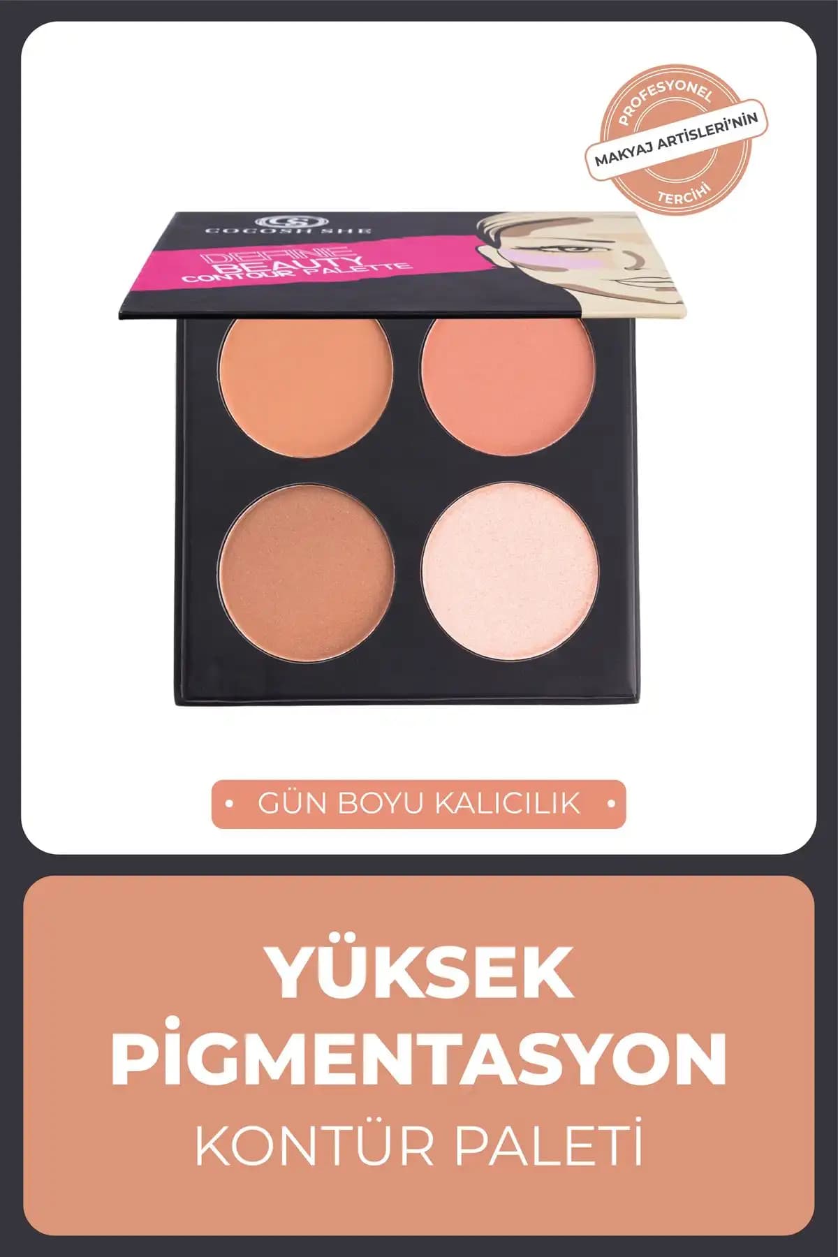 Cocosh She Define Beauty ve Revolution Ultra Sculpt Kontür Paletlerinin Karşılaştırması 1