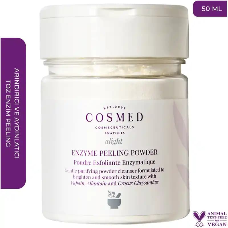 Cosmed Enzim Peeling ile Doğal ve Nazik Cilt Temizliği Yöntemleri