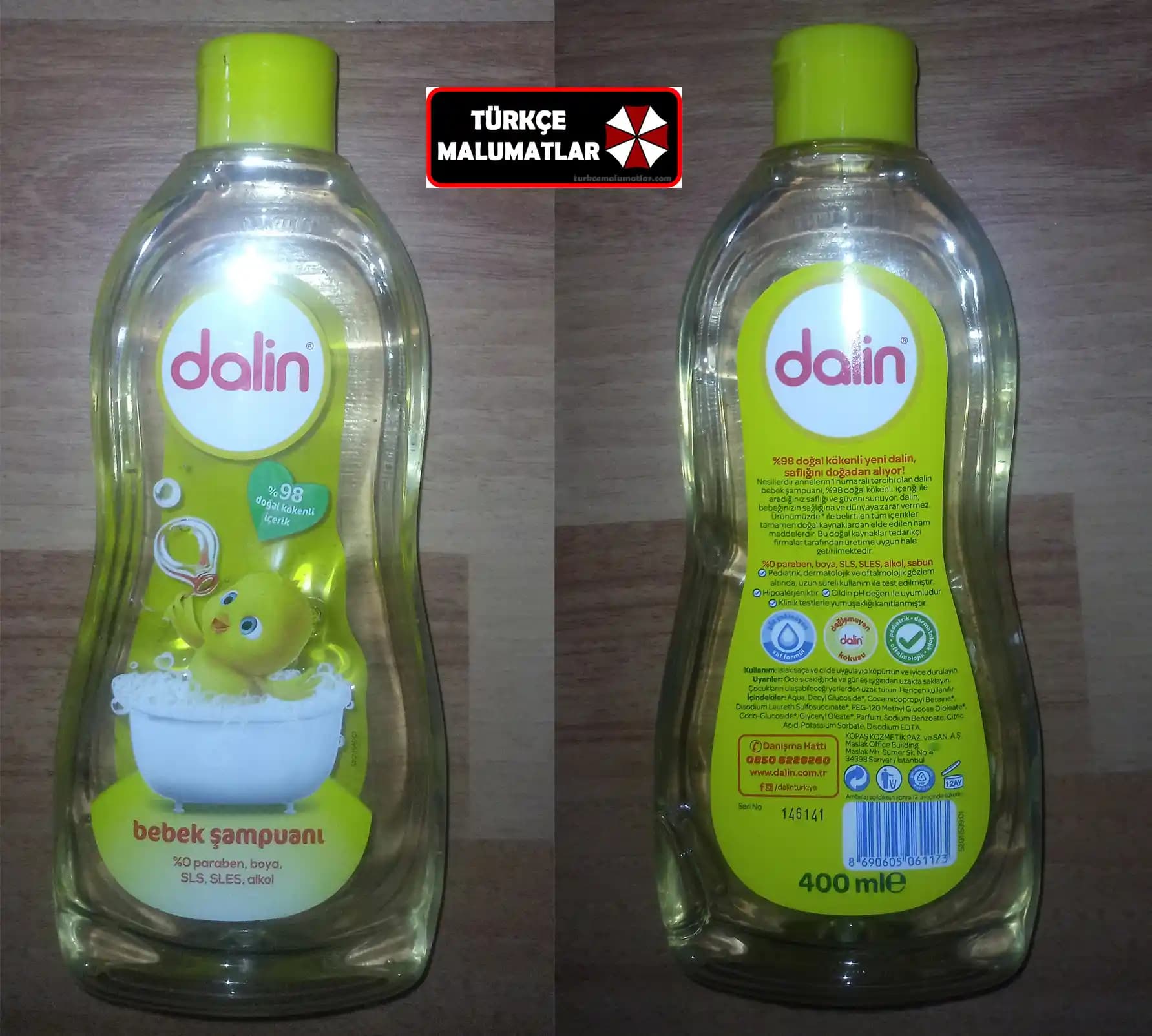 Dalin Kozmetik Ürünleri: %98 Doğal İçerik ve Güvenilirlik Vurgusu