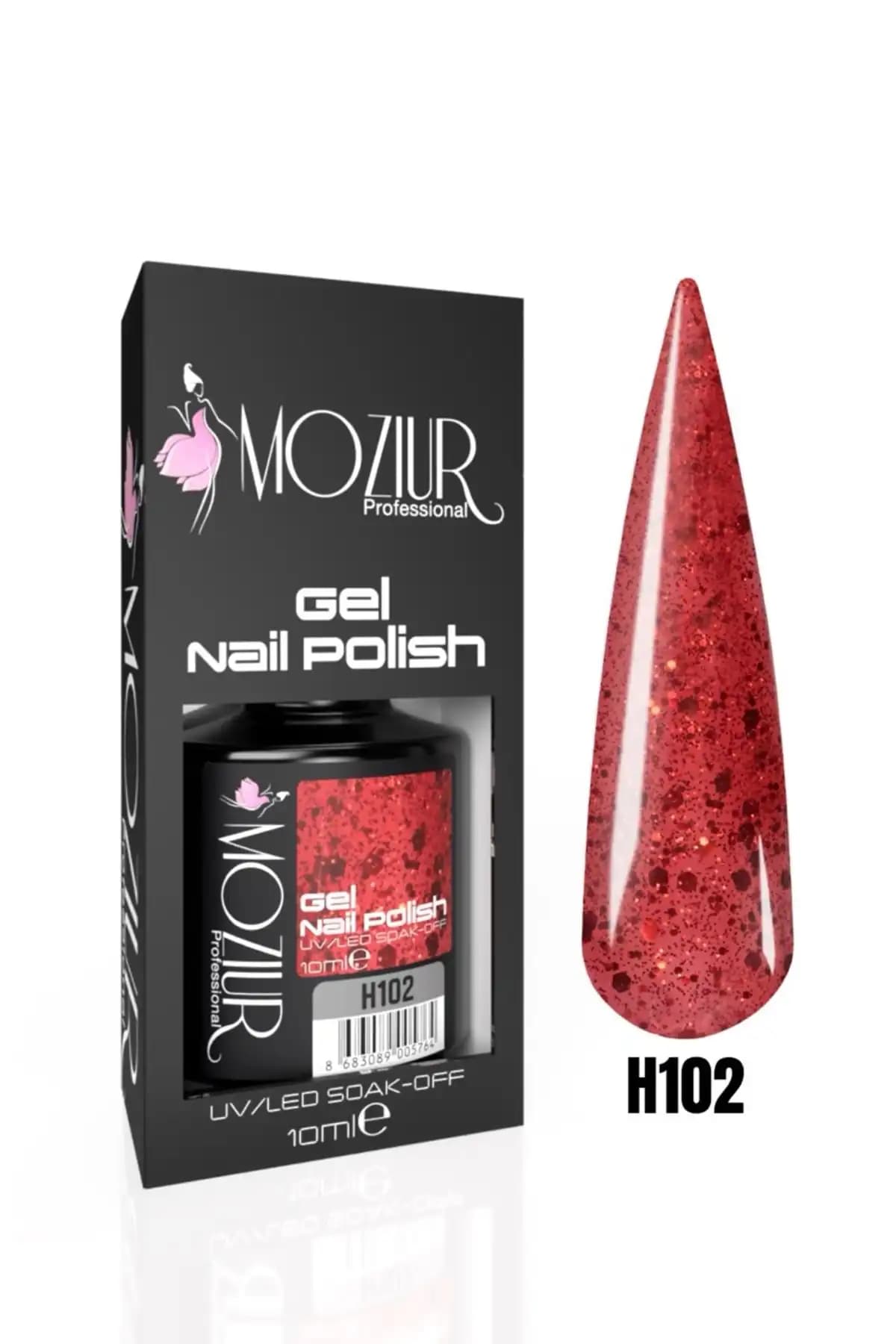 Dece Kalıcı Oje ve MOZIUR H102 Simli Seri Kalıcı Oje Karşılaştırması 2