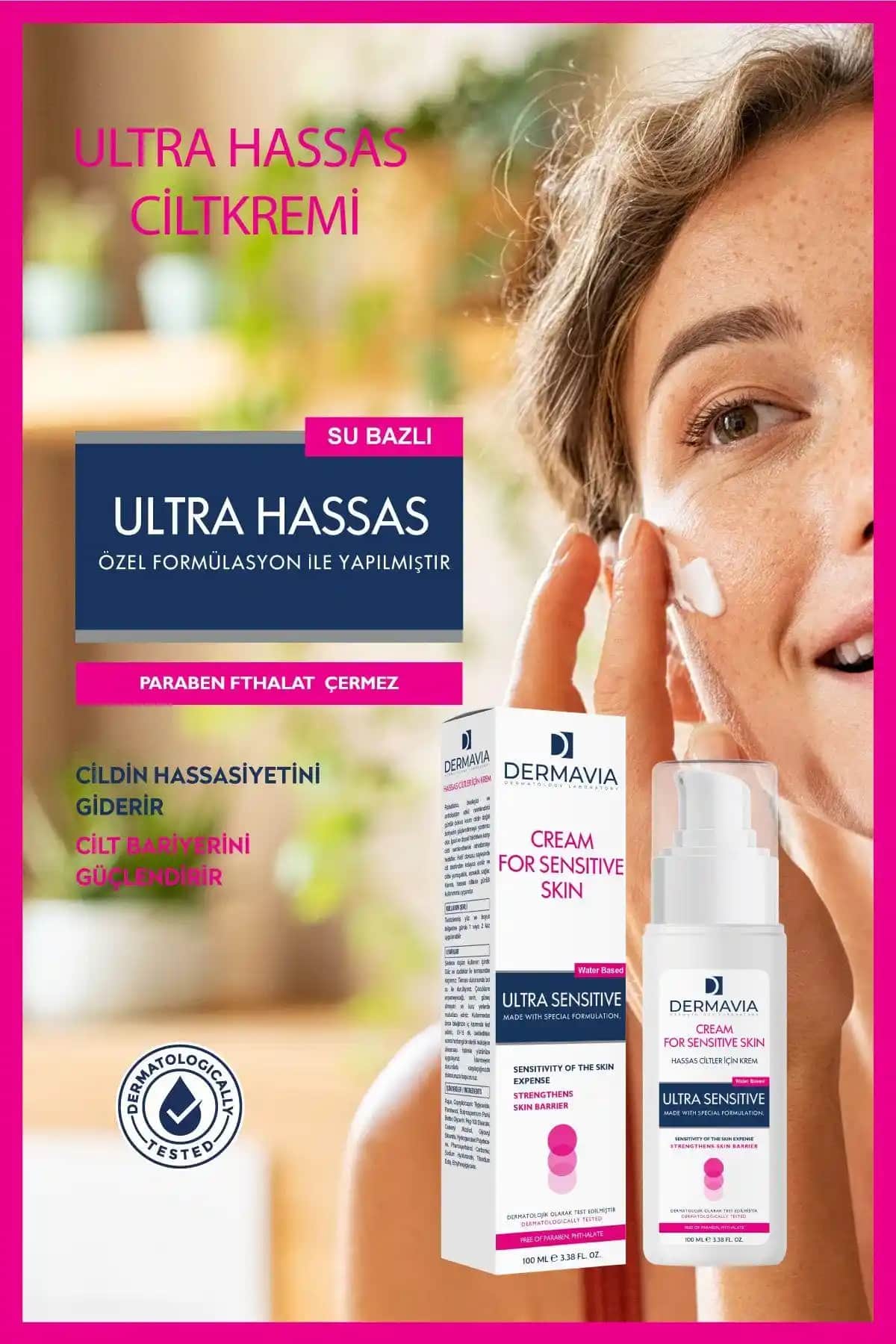 Dermavia Hassas Ciltler İçin Güvenilir ve Etkili Bakım Çözümleri