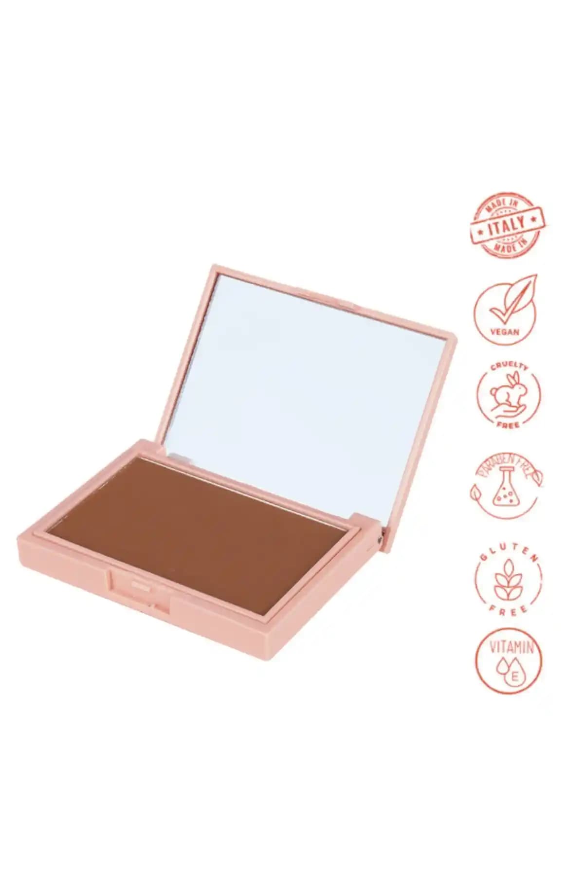 Dora Joy Kontür Bronzer 01 Angel Dark Vegan E Vitaminli Doğal ve Kaliteli Makyaj Ürünü