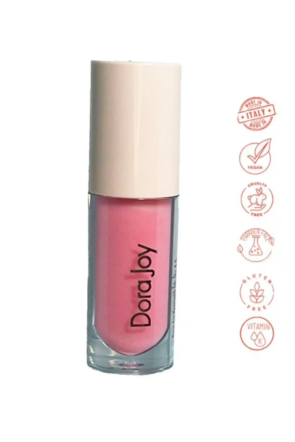Dora Joy Pump It Up Lip Gloss: Dolgunluk ve Parlaklık Sağlayan Vegan Dudak Parlatıcısı