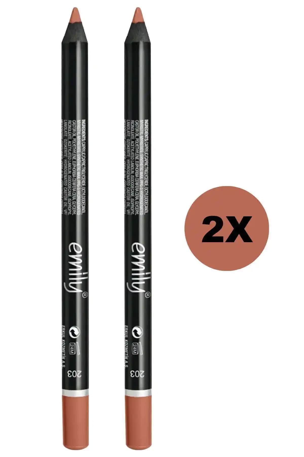 EMILY Dudak Kalemi 203: Doğal ve Kalıcı Dudaklar İçin Mükemmel Seçenek