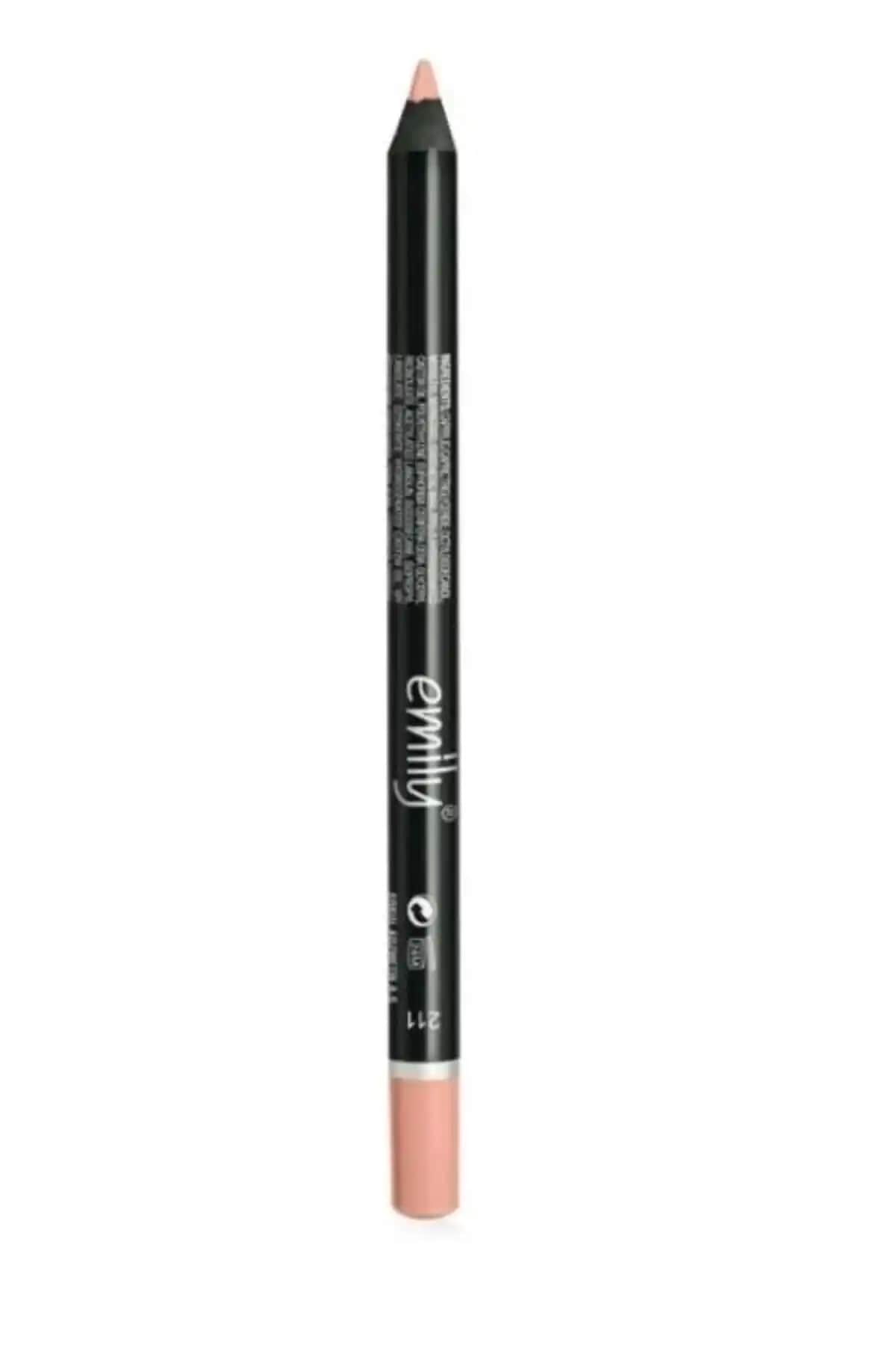 EMILY Long Lasting Pencil 211 Dudak Kalemi Doğal ve Kalıcı Dudak Makyajı İçin Uygun