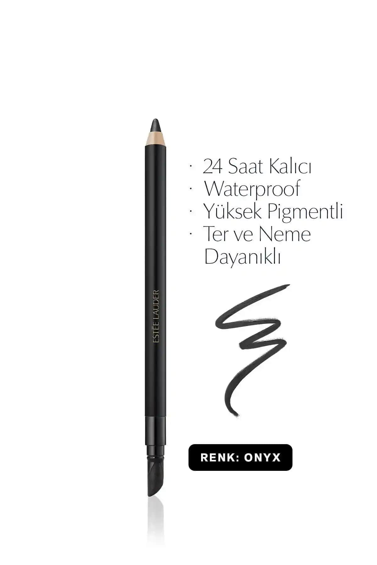 Estée Lauder Double Wear Jel Göz Kalemi 24 Saat Kalıcı Suya Dayanıklı Siyah ONYX 1.2g