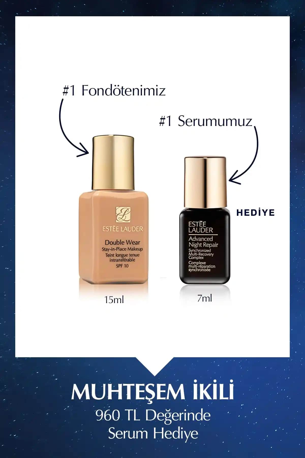 Estée Lauder Double Wear SPF10: Uzun Süre Dayanıklı ve Doğal Görünüm Sağlayan Fondöten
