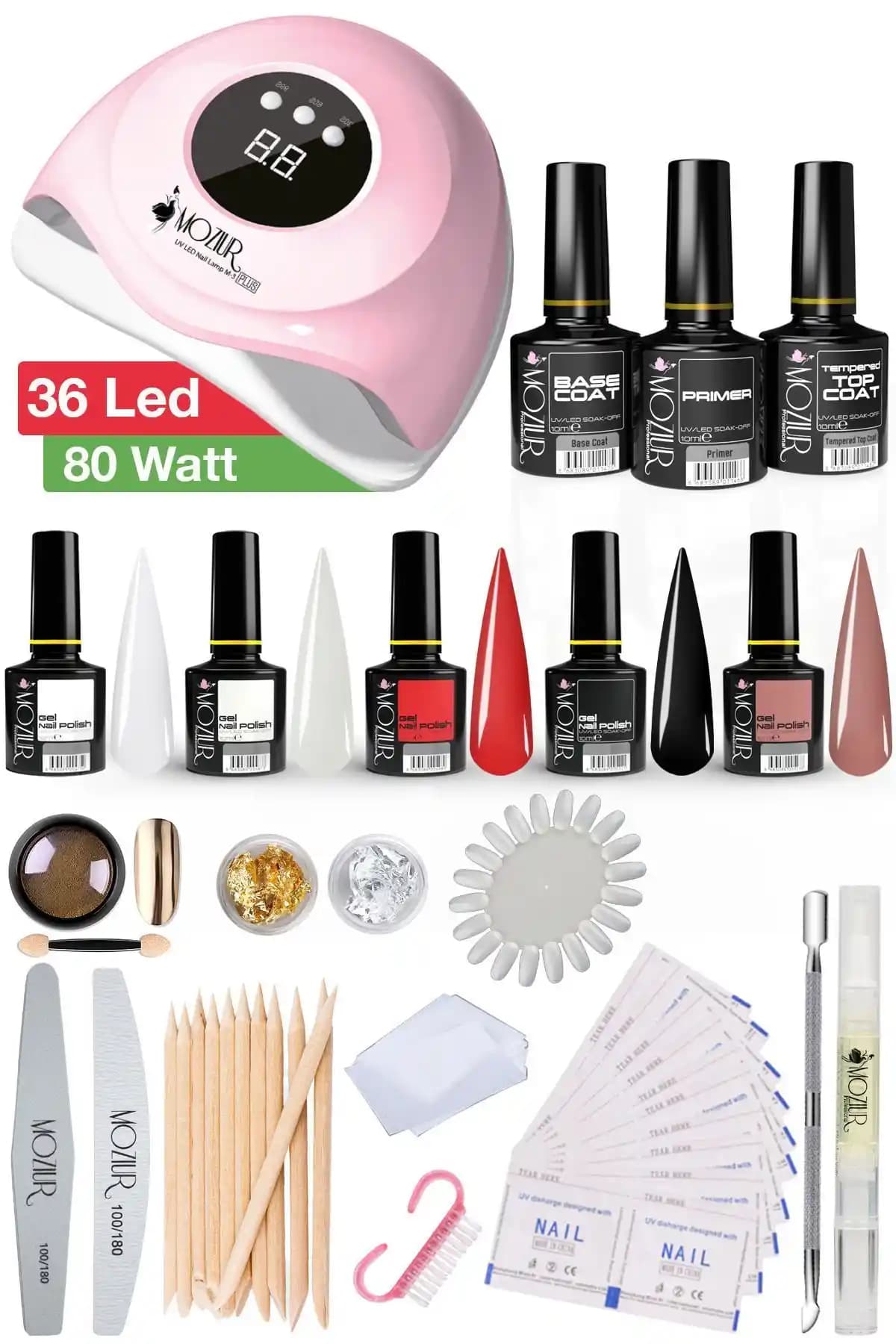 Evde Kalıcı Oje Setleri Karşılaştırması: MOZIUR ve Nail Master Ürünlerinin Özellikleri