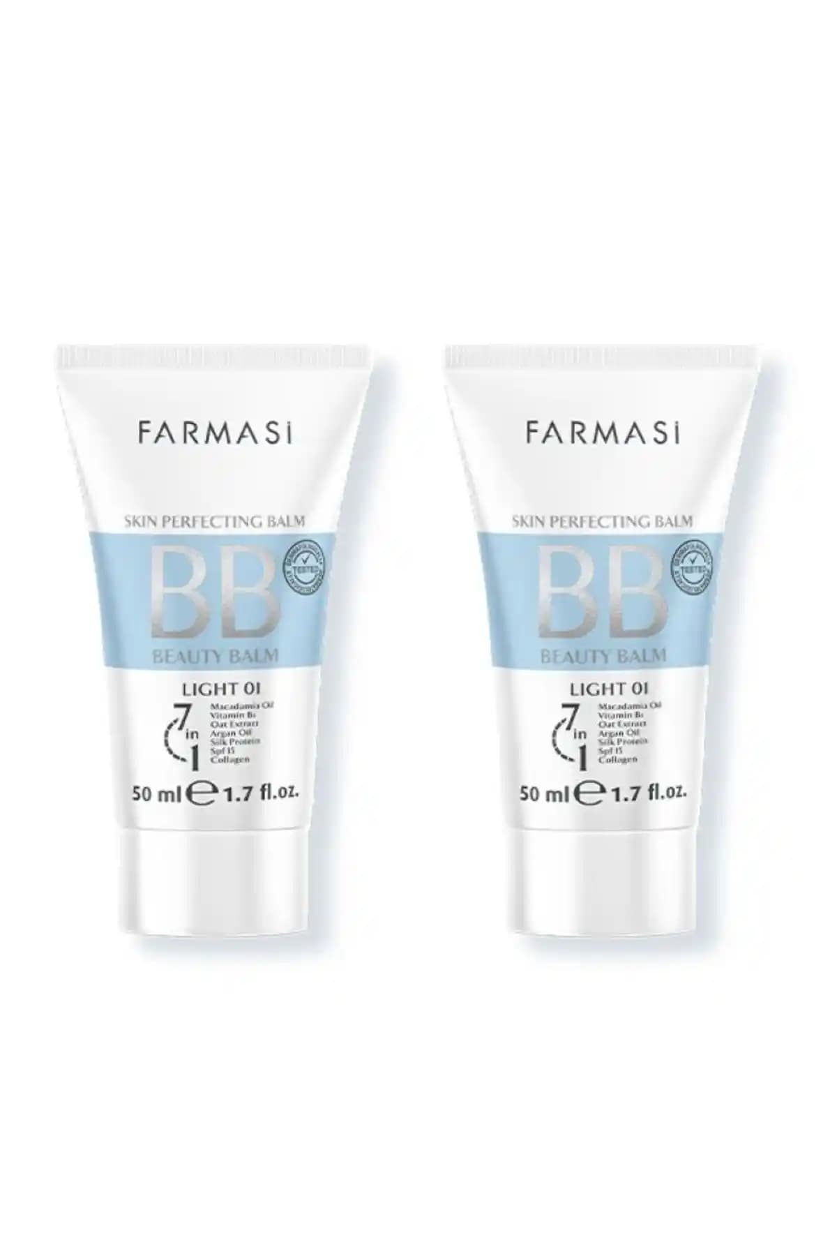 Farmasi İkili BB Krem Açık 50 Ml Cilt Eşitleyici ve Doğal Görünüm Sağlayan Ürün