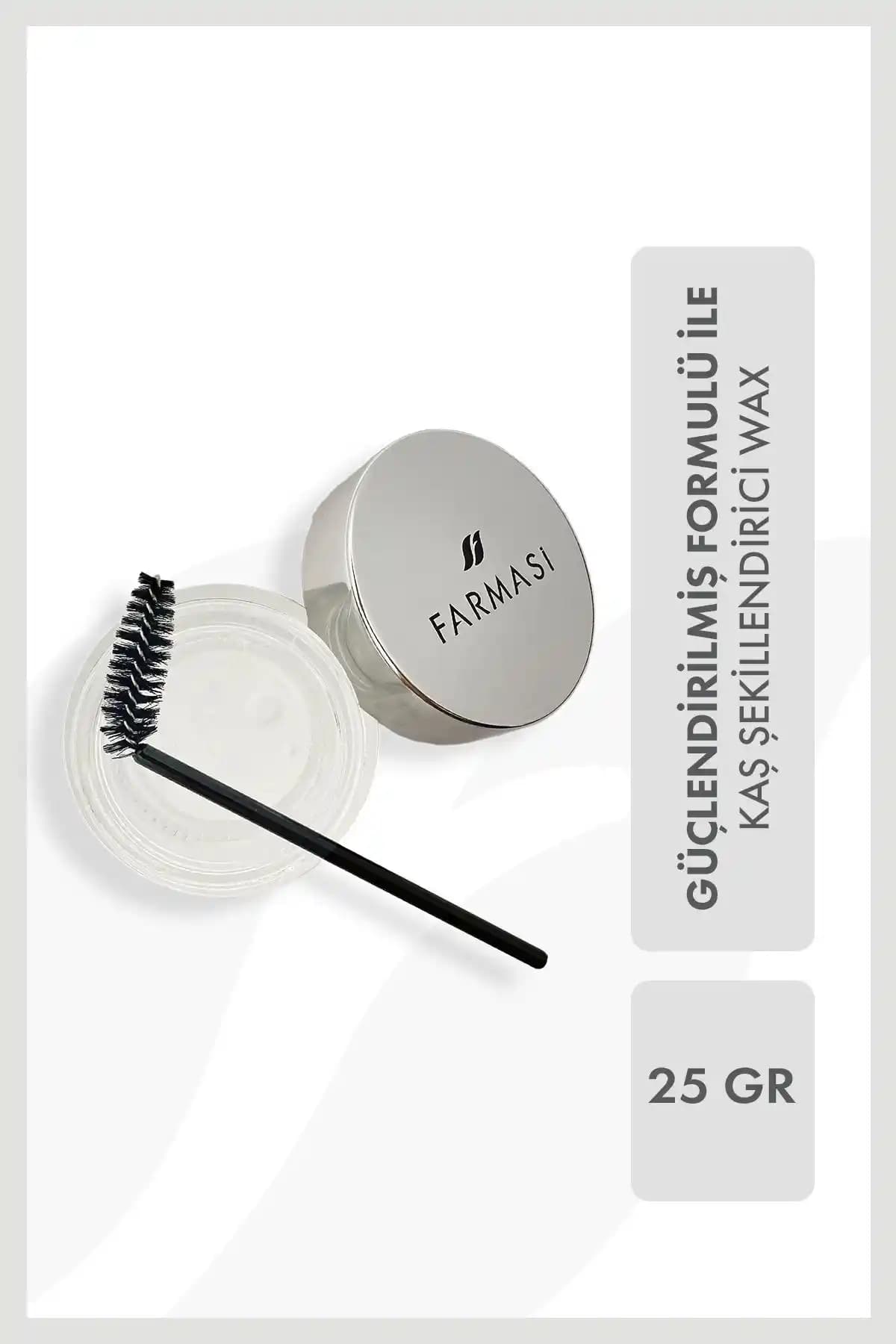 Farmasi Kaş Waxı 25 ml: Doğal ve Kalıcı Kaş Şekillendirme ve Sabitleme Ürünü