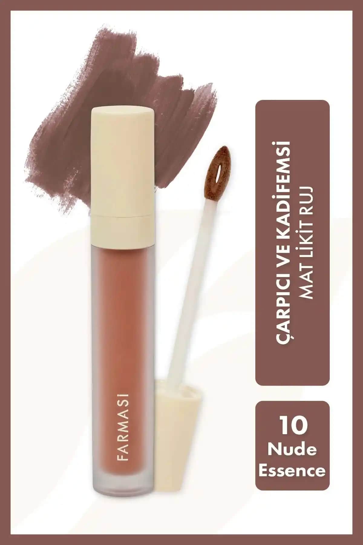 Farmasi Nude Essence Mat Likit Ruj: Kalıcı ve Doğal Dudaklara Uygun Mükemmel Renk