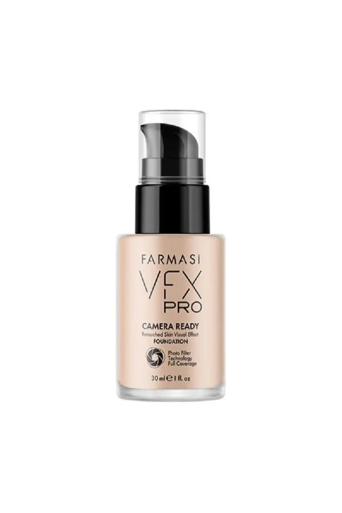 Farmasi Vfx Pro Kamera Hazır Fondöten Porcelain 30ml ile doğal ve kalıcı makyaj deneyimi