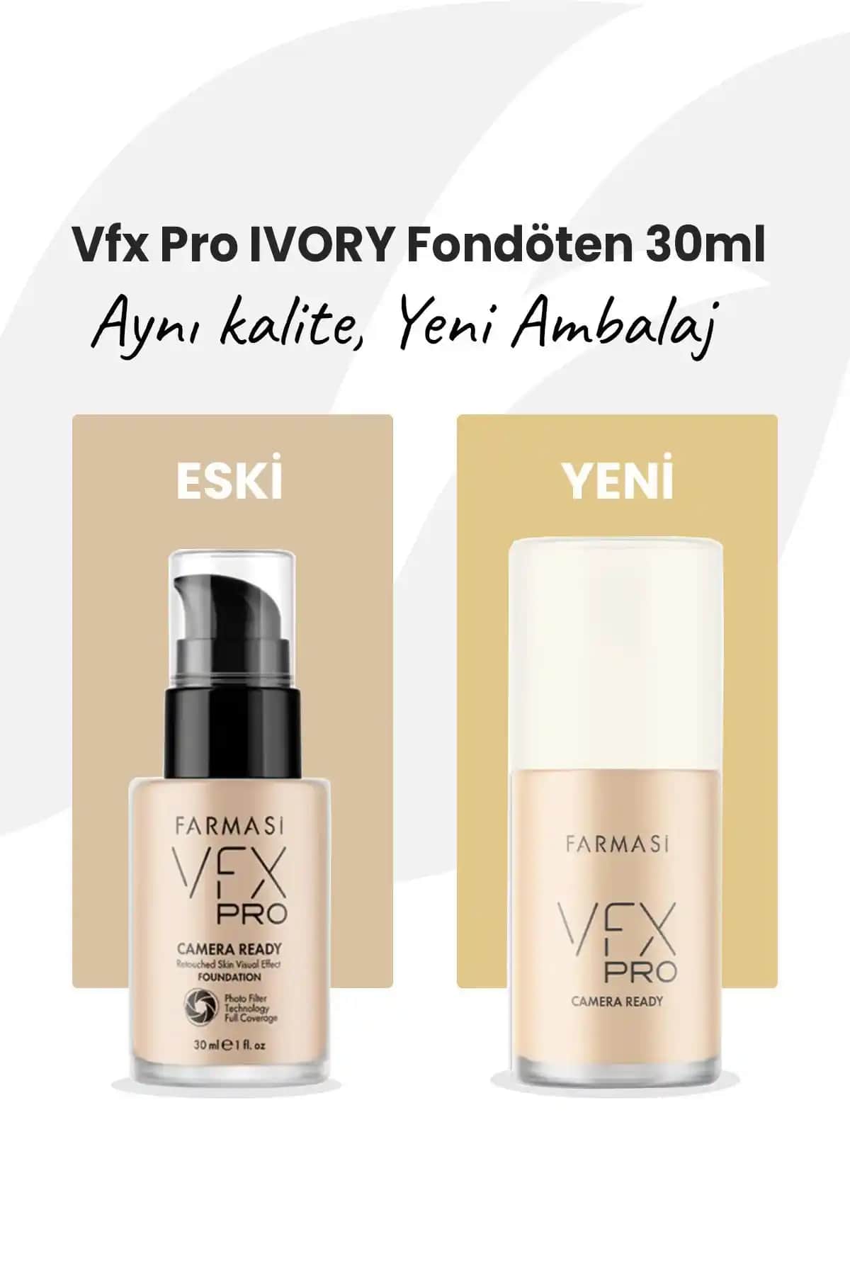 Farmasi Vfx Pro ve Selin Beauty Extra Light Fondöten Karşılaştırması