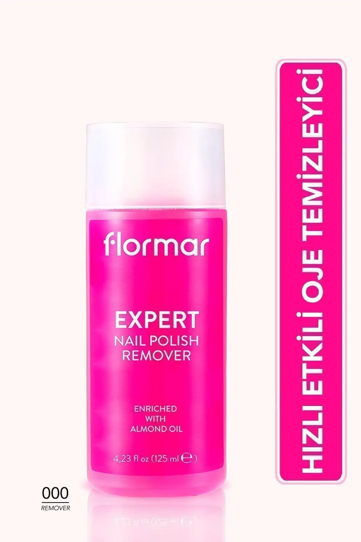 Flormar Badem Yağı İçeren Oje Çıkarıcı: Hızlı Temizlik ve Nemlendirme Özelliği