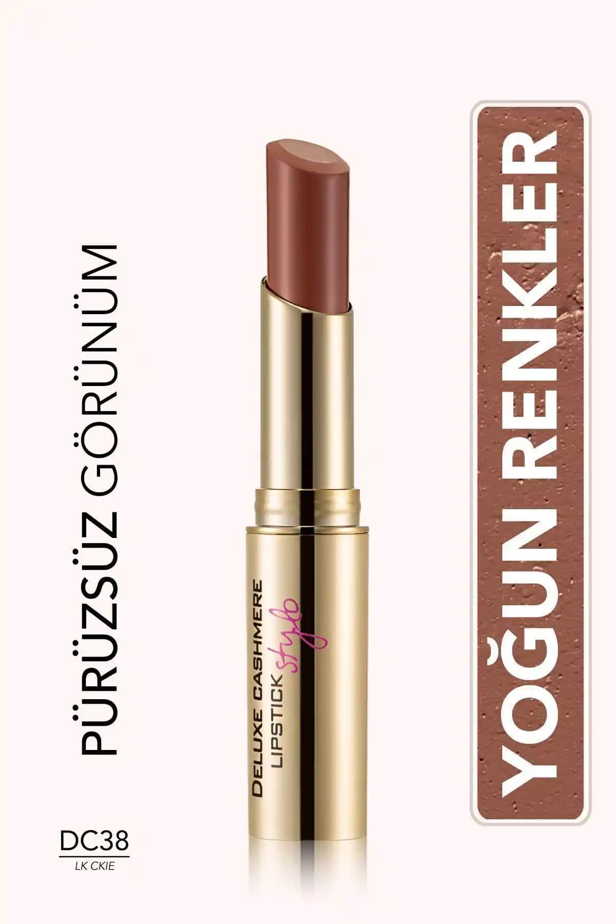 Flormar Deluxe Cashmere Lipstick Stylo ve Dc37 Throwback Rose Karşılaştırması