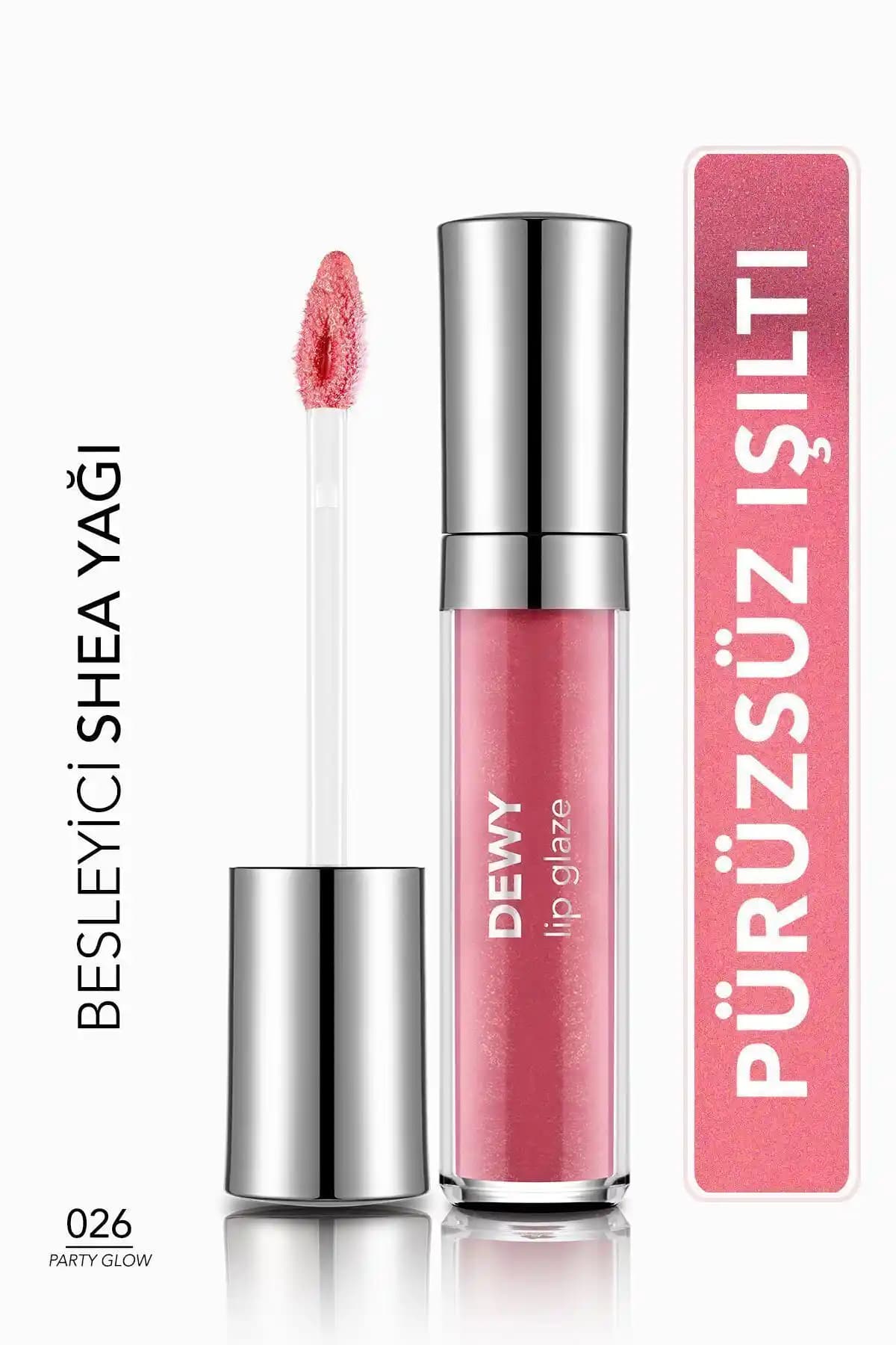Flormar Dewy Lip Glaze 026 Party Glow ile 027 Perfect Moments Karşılaştırması