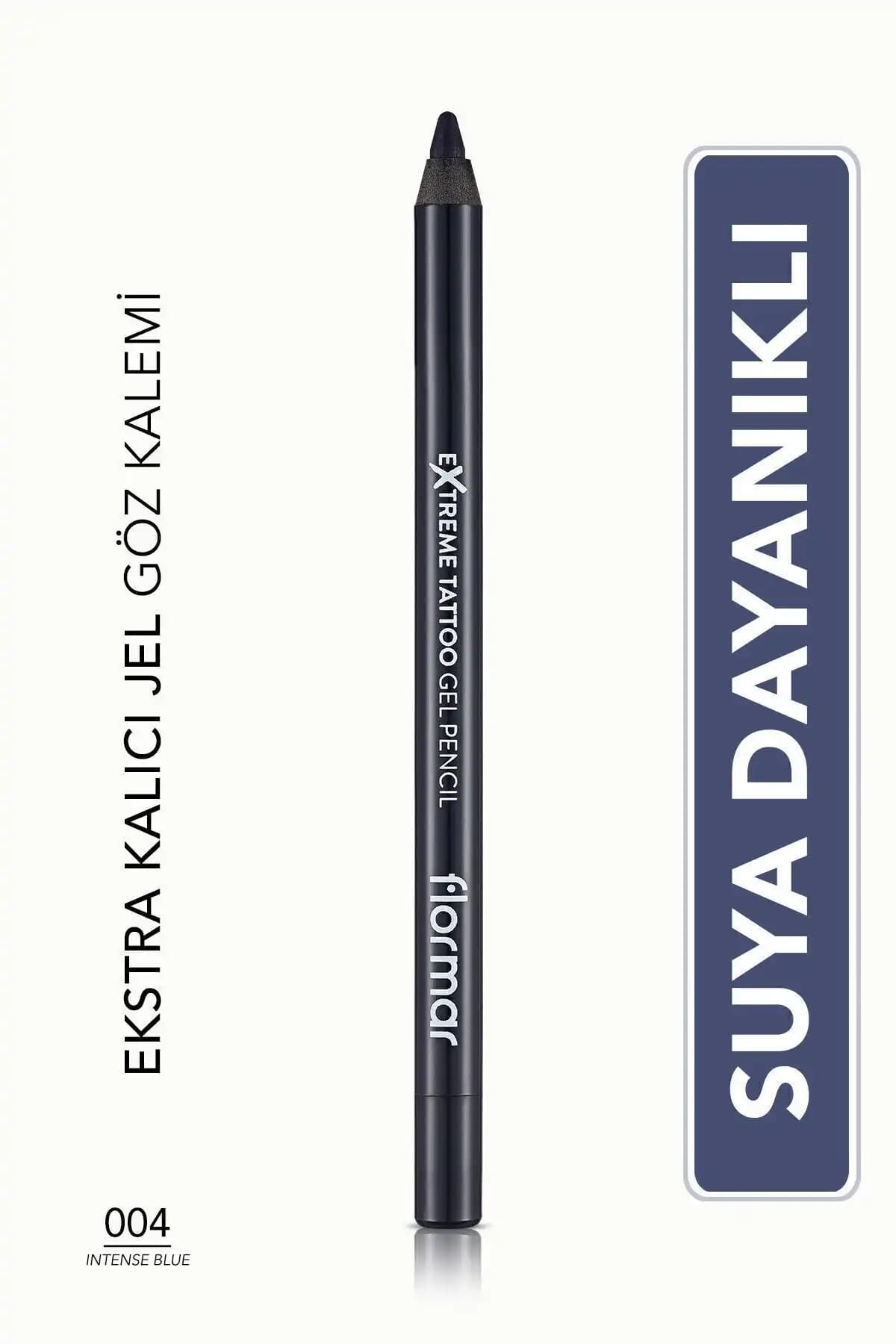 Flormar Extreme Tattoo Gel Pencil Mavi: Uzun Süre Dayanan Suya ve Tere Dayıklı Göz Kalemi