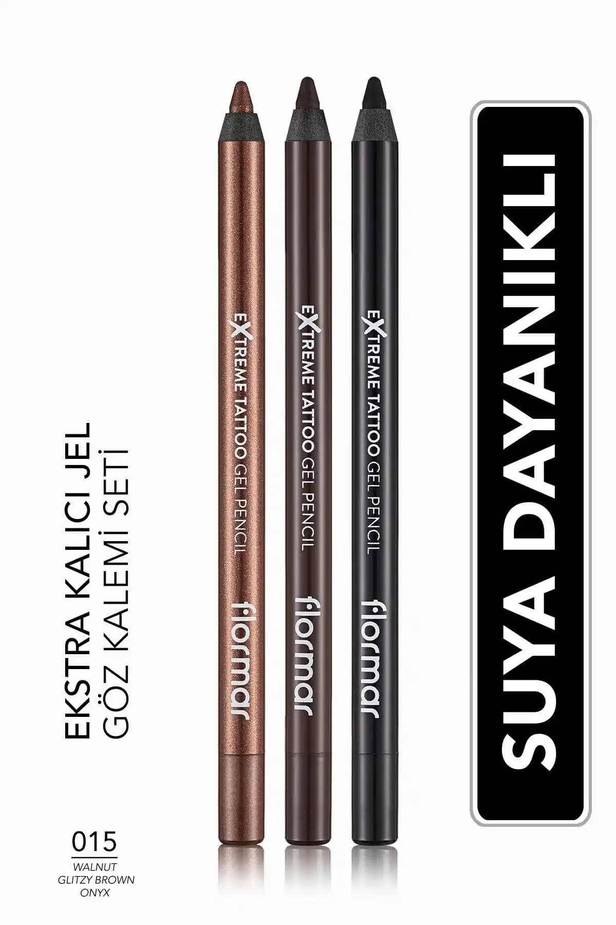 Flormar Extreme Tattoo ve Suya Dayanıklı Jel Göz Kalemi Karşılaştırması