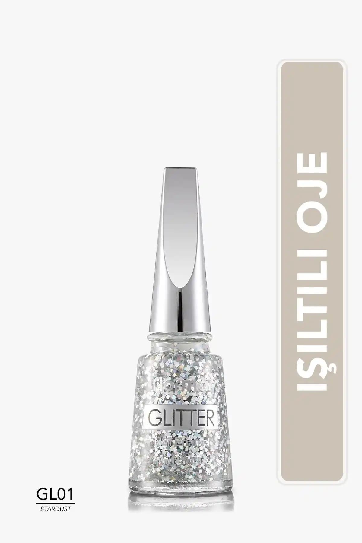 Flormar Glitter Stardust 01 Oje: Parlak ve Şık Tırnaklar İçin Mükemmel Seçenek