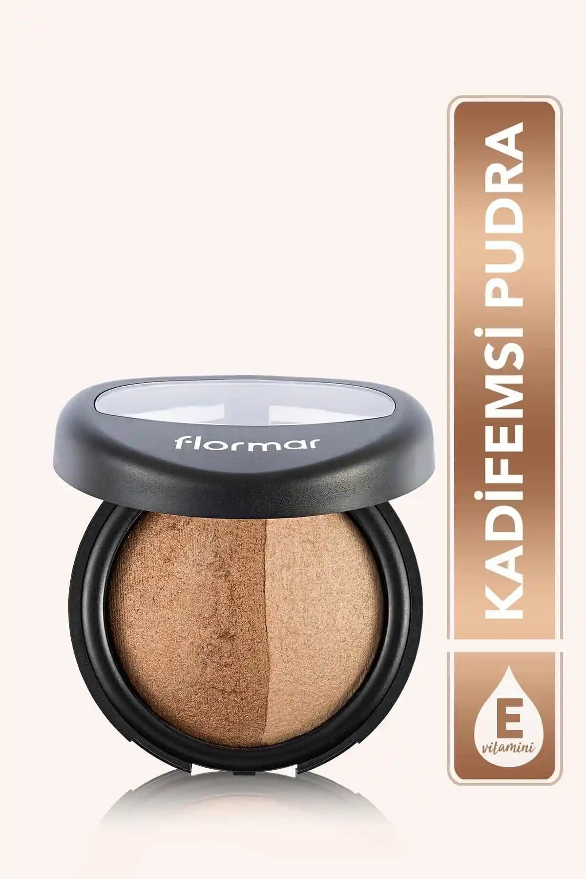 Flormar İki Renkli Pigmentli Işıltılı Pudra ve Fırınlanmış Allık Karşılaştırması