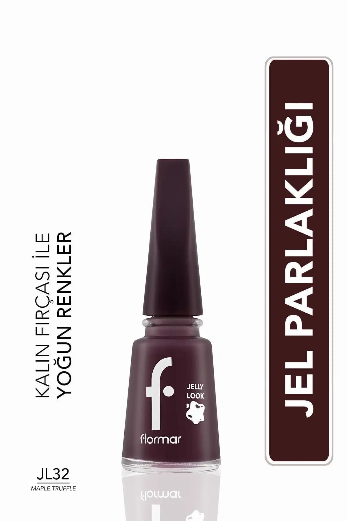 Flormar Jel Görünümlü Oje Karşılaştırması: Bordomsu Mor ve Maple Truffle 32 2