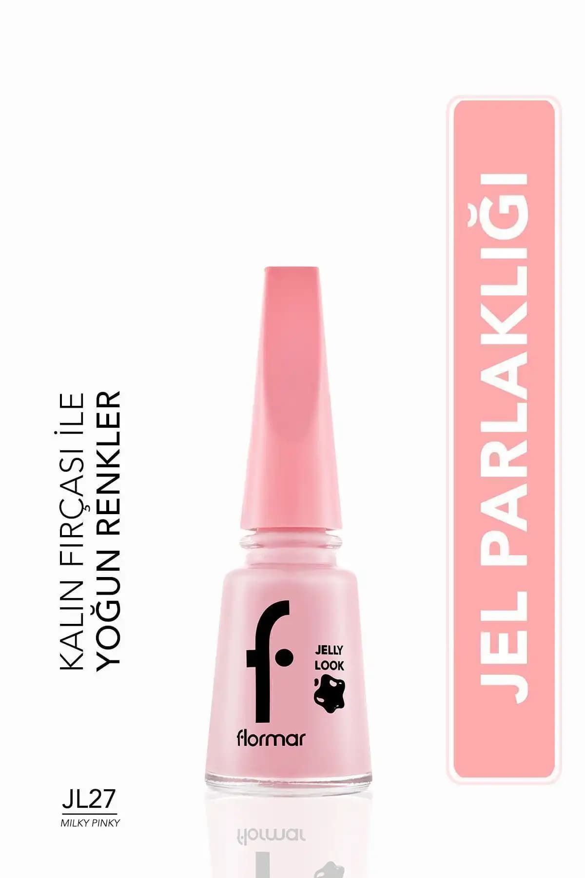 Flormar Jel Görünümlü Parlak Oje Karşılaştırması: Lila ve Pembe Renklerin Özellikleri 2
