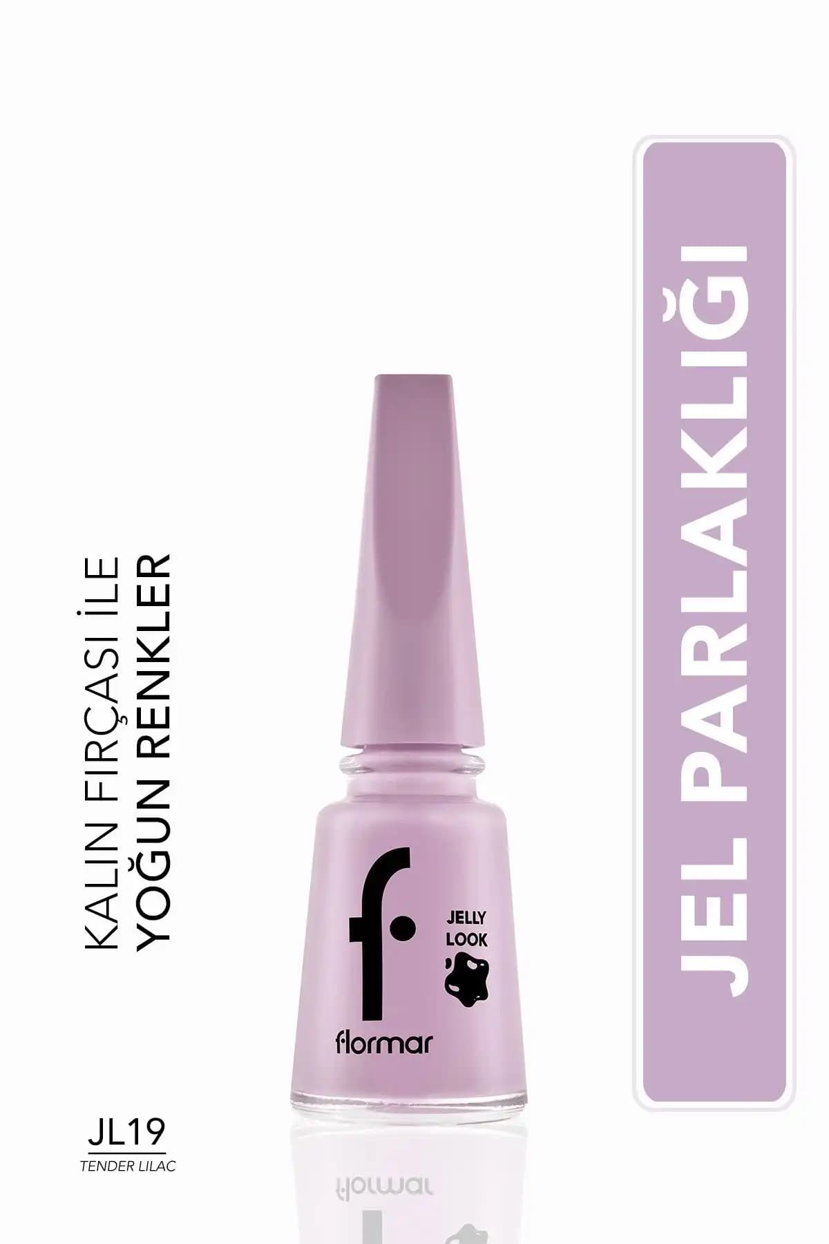 Flormar Jel Görünümlü Parlak Oje ve Charleston Grey Karşılaştırması 1