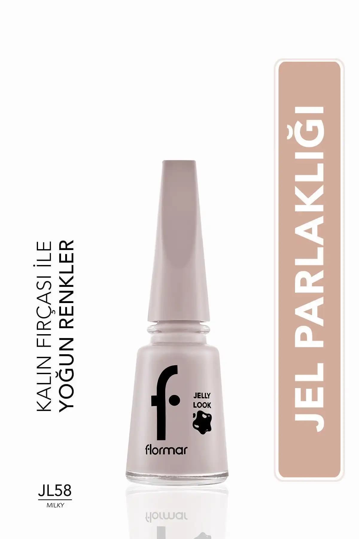 Flormar Jelly Look L5 Oje: Parlak ve Dayanıklı Doğal Renkli Tırnak Ojesi