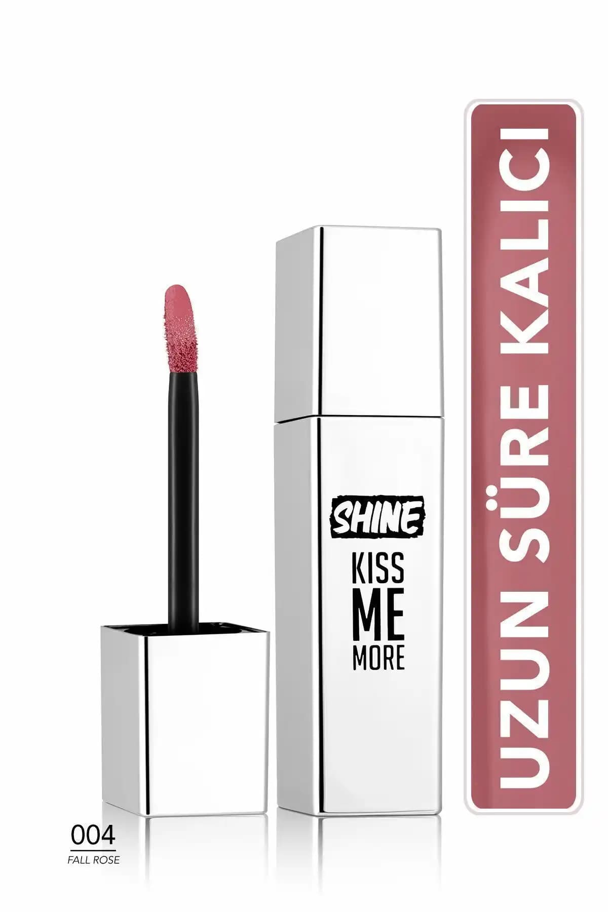 Flormar Kalıcı Parlak Likit Ruj Gül Kurusu 004 Fall Rose - Uzun Süre Kalıcı ve Parlak Görünüm