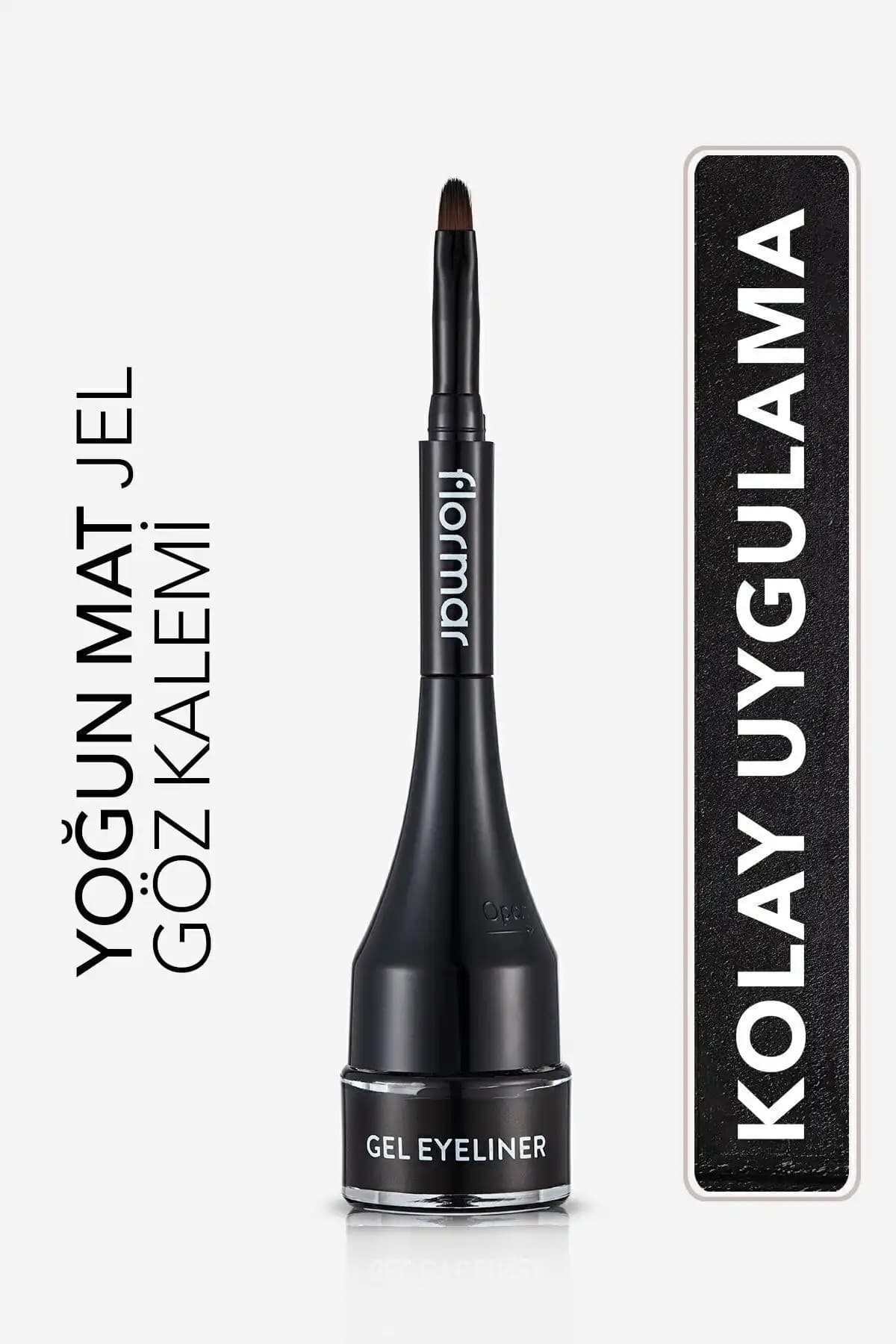 Flormar Mat Jel Eyeliner Karşılaştırması Siyah ve Yeşil Modellerin Özellikleri 1